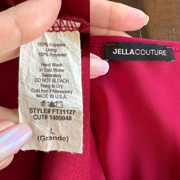 Mini Dress beautiful color Cherry 🍒 Size Medium - Picture 8 of 10